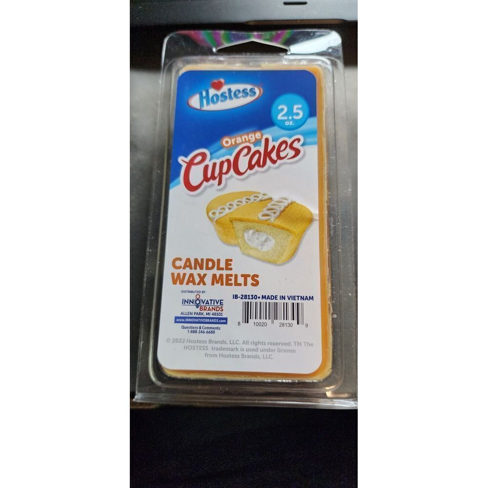 Hostess Orange Cupcakes Scented Wax Melts 2.5 oz Candle Warmer‎ Tarts Fragrance